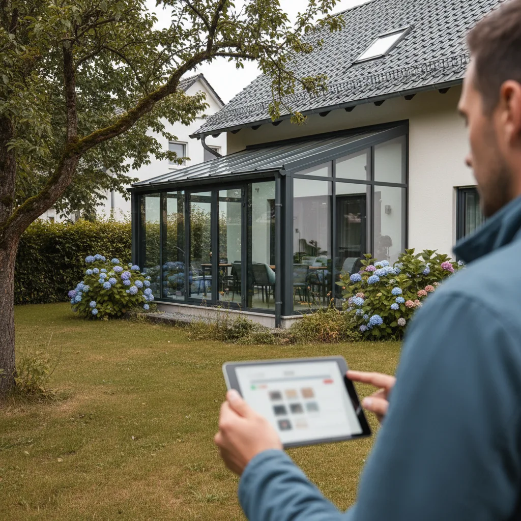 Preiskalkulation für einen Wintergarten aus Polen